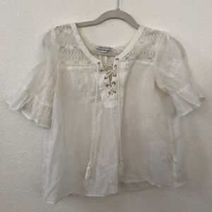 American Eagle White Blouse